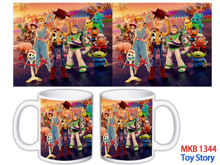 Toy Story Anime color printing ceramic mug cup price for 5 pcs  MKB-1344