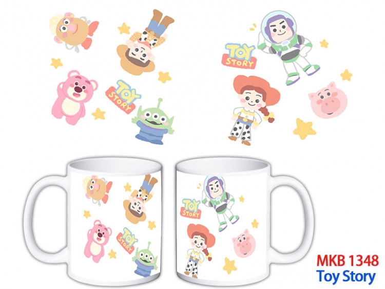 Toy Story Anime color printing ceramic mug cup price for 5 pcs  MKB-1348
