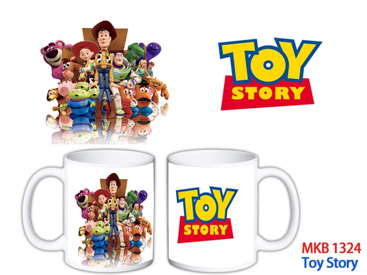 Toy Story Anime color printing ceramic mug cup price for 5 pcs  MKB-1324
