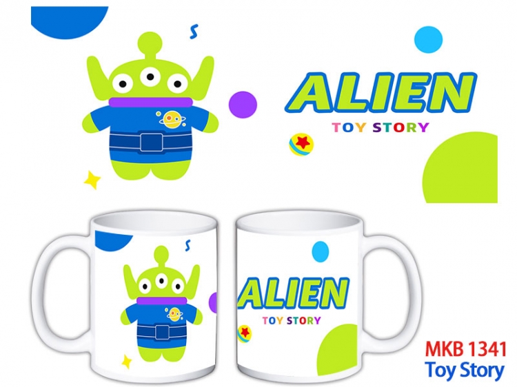 Toy Story Anime color printing ceramic mug cup price for 5 pcs  MKB-1341