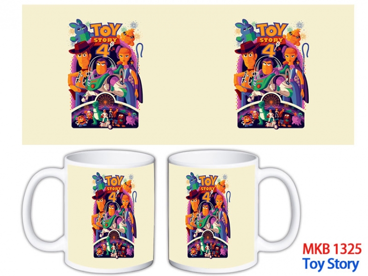 Toy Story Anime color printing ceramic mug cup price for 5 pcs MKB-1325