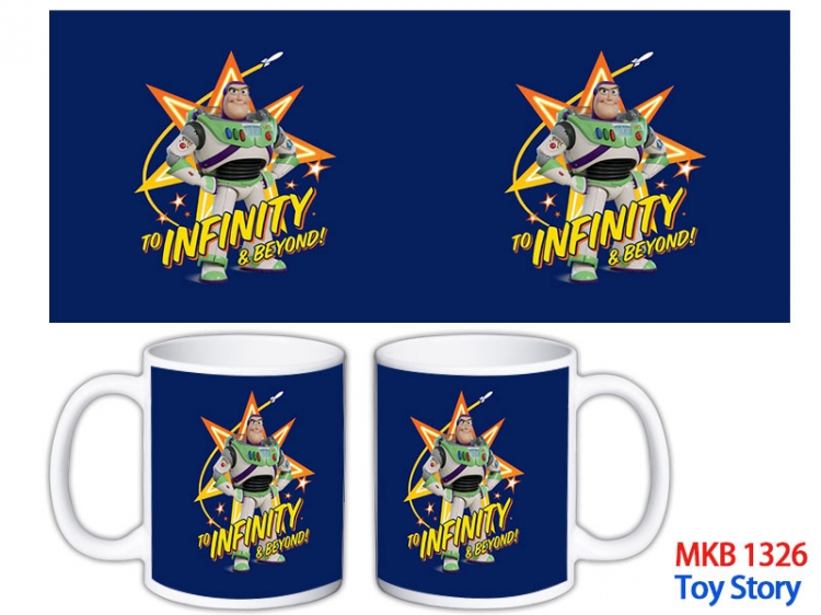 Toy Story Anime color printing ceramic mug cup price for 5 pcs MKB-1326