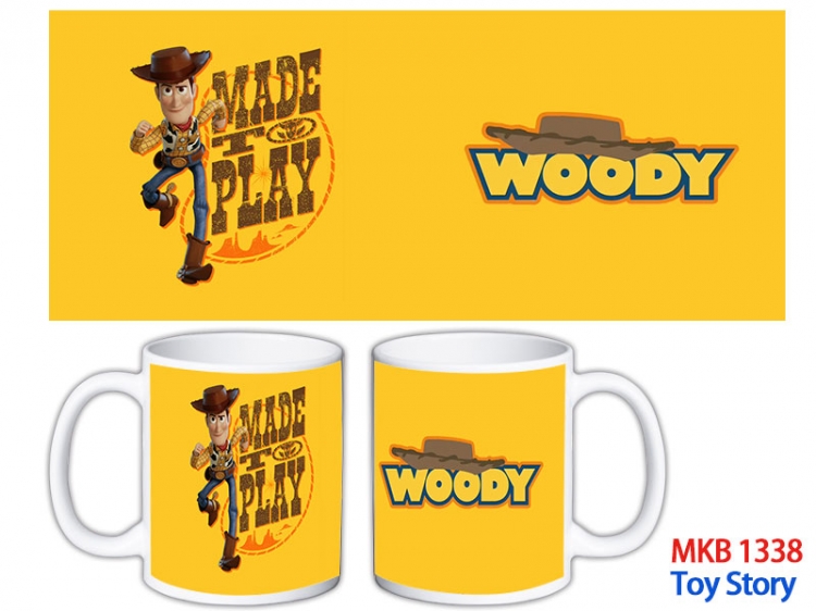 Toy Story Anime color printing ceramic mug cup price for 5 pcs MKB-1338