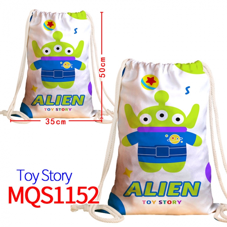 Toy Story Canvas drawstring pocket backpack 50x35cm MQS-1152