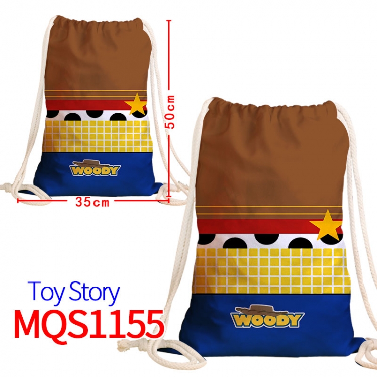 Toy Story Canvas drawstring pocket backpack 50x35cm MQS-1155