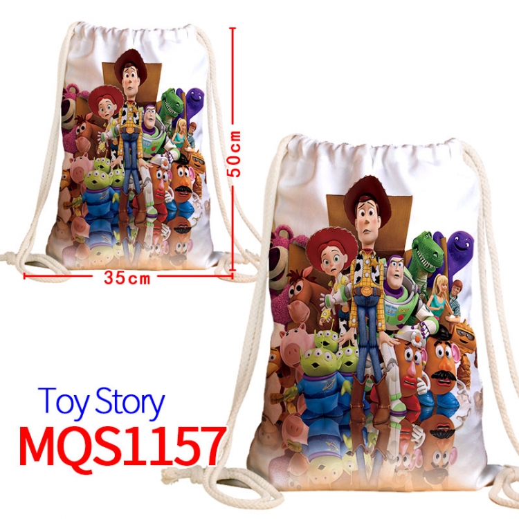 Toy Story Canvas drawstring pocket backpack 50x35cm MQS-1157