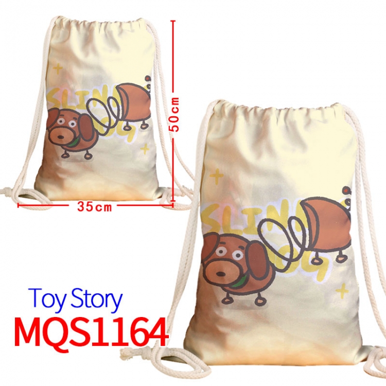 Toy Story Canvas drawstring pocket backpack 50x35cm  MQS-1164