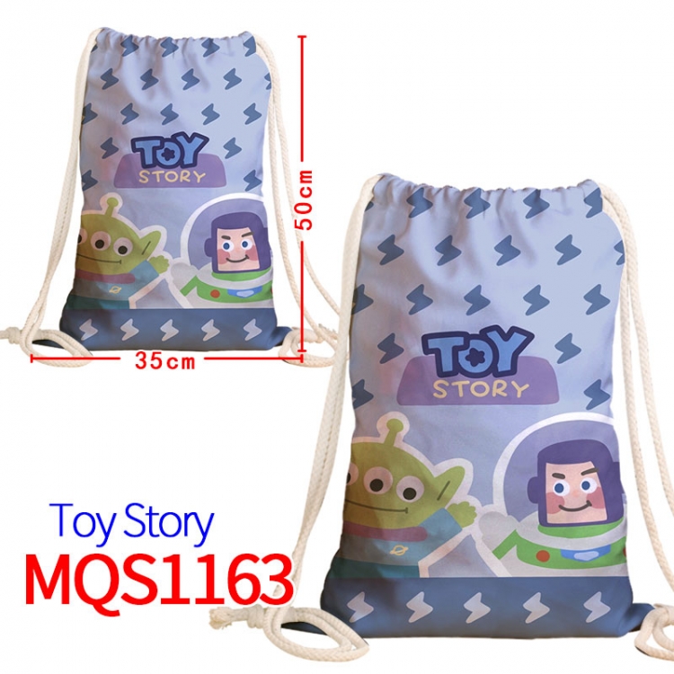 Toy Story Canvas drawstring pocket backpack 50x35cm  MQS-1163