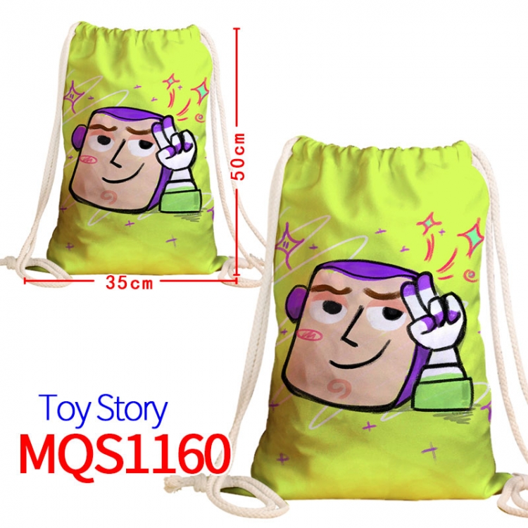 Toy Story Canvas drawstring pocket backpack 50x35cm MQS-1160