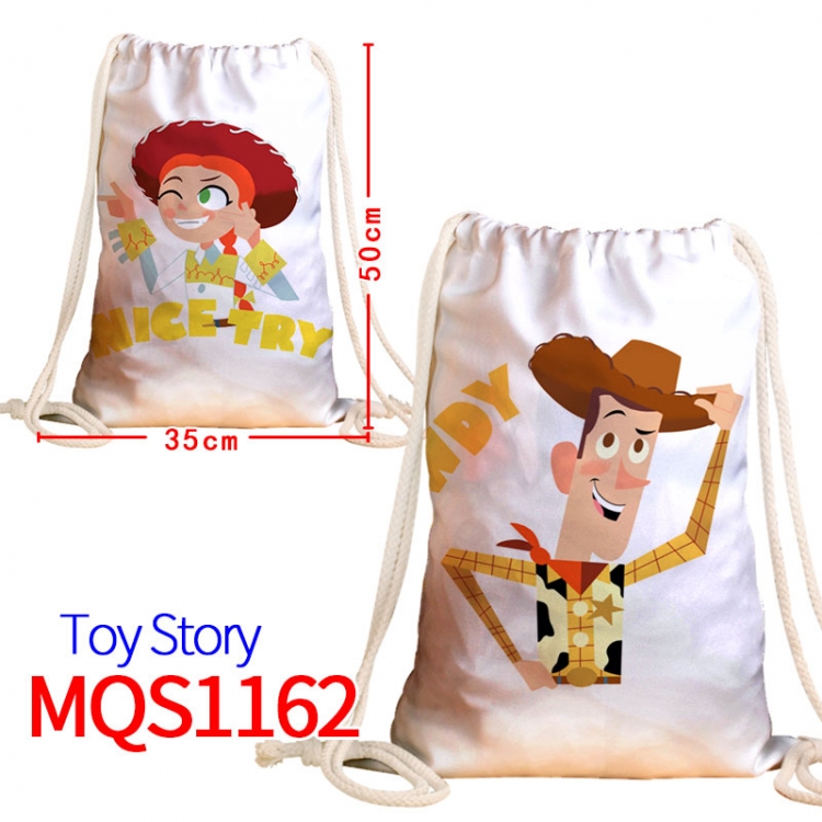 Toy Story Canvas drawstring pocket backpack 50x35cm  MQS-1162