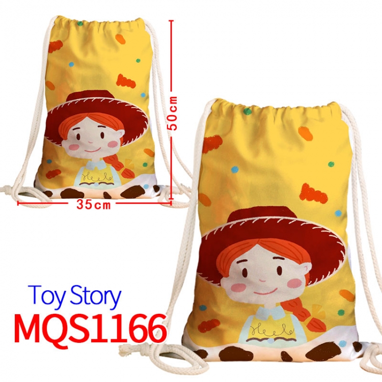 Toy Story Canvas drawstring pocket backpack 50x35cm  MQS-1166