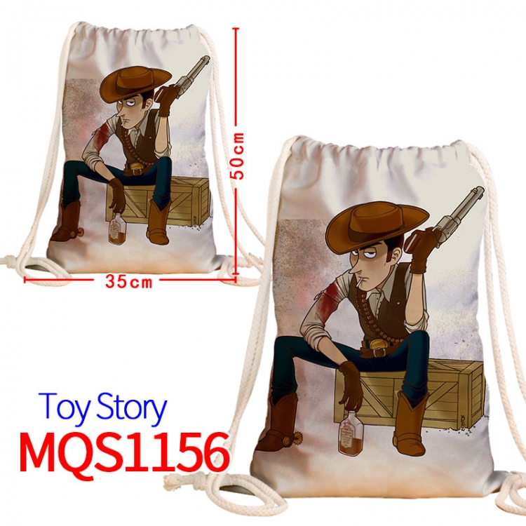 Toy Story Canvas drawstring pocket backpack 50x35cm  MQS-1156