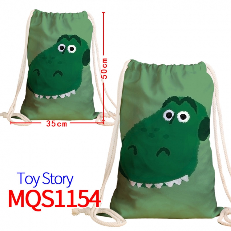 Toy Story Canvas drawstring pocket backpack 50x35cm  MQS-1154