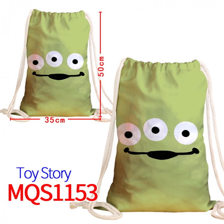 Toy Story Canvas drawstring pocket backpack 50x35cm MQS-1153