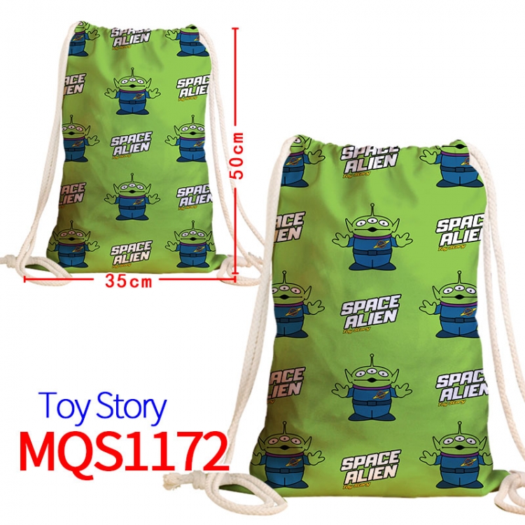 Toy Story Canvas drawstring pocket backpack 50x35cm MQS-1172