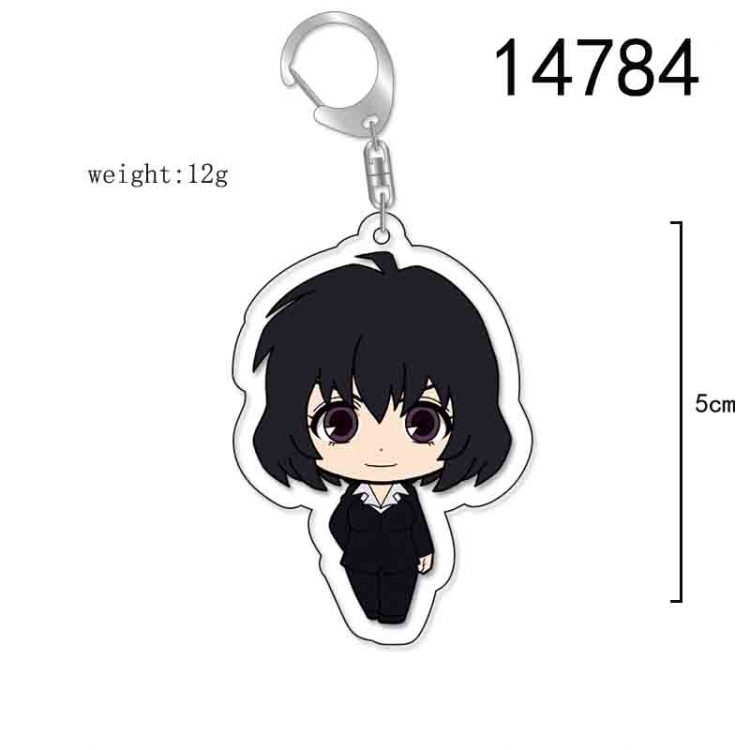 Kekkai Sensen Anime Acrylic Keychain Charm price for 5 pcs 14784