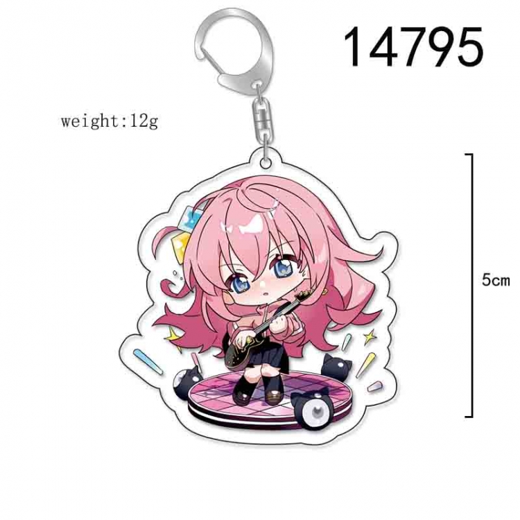 BOCCHI THE ROCK! Anime Acrylic Keychain Charm price for 5 pcs 14795