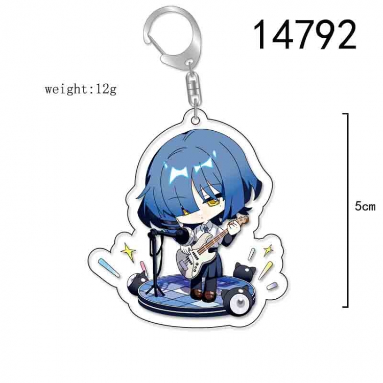 BOCCHI THE ROCK! Anime Acrylic Keychain Charm price for 5 pcs 14792