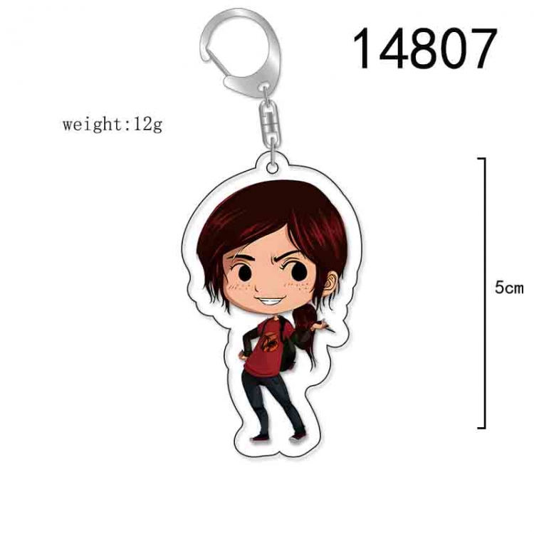 he Last of Us Anime Acrylic Keychain Charm price for 5 pcs 14807