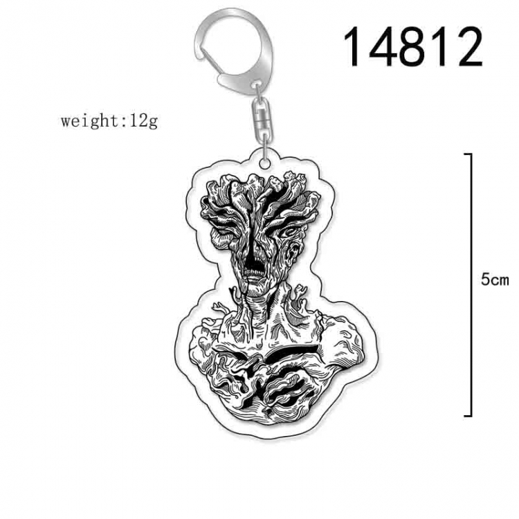 he Last of Us Anime Acrylic Keychain Charm price for 5 pcs 14812