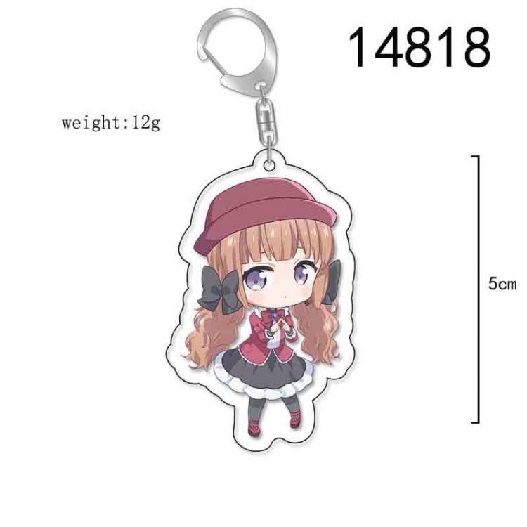 My Love Story with Yamada-kun at Lv999 Anime Acrylic Keychain Charm price for 5 pcs 14818