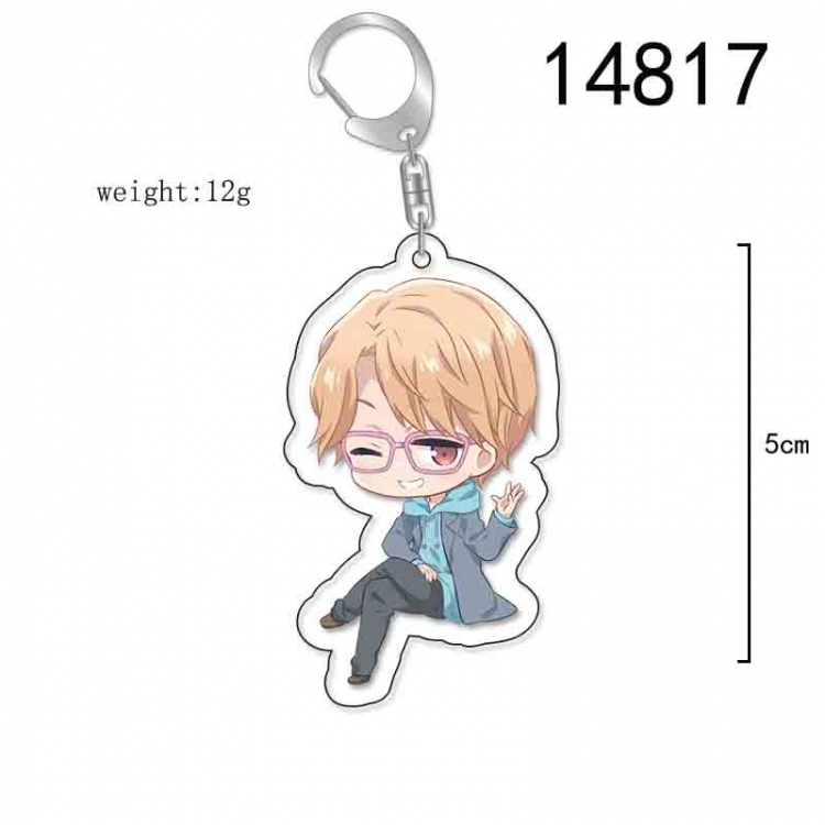 My Love Story with Yamada-kun at Lv999 Anime Acrylic Keychain Charm price for 5 pcs 14817