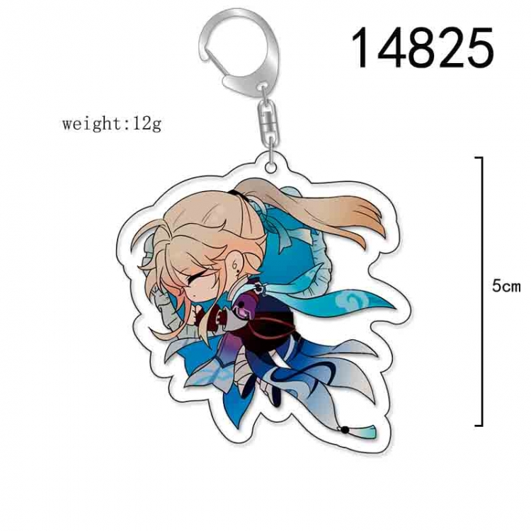 Honkai: Star Rail Anime Acrylic Keychain Charm price for 5 pcs 14825