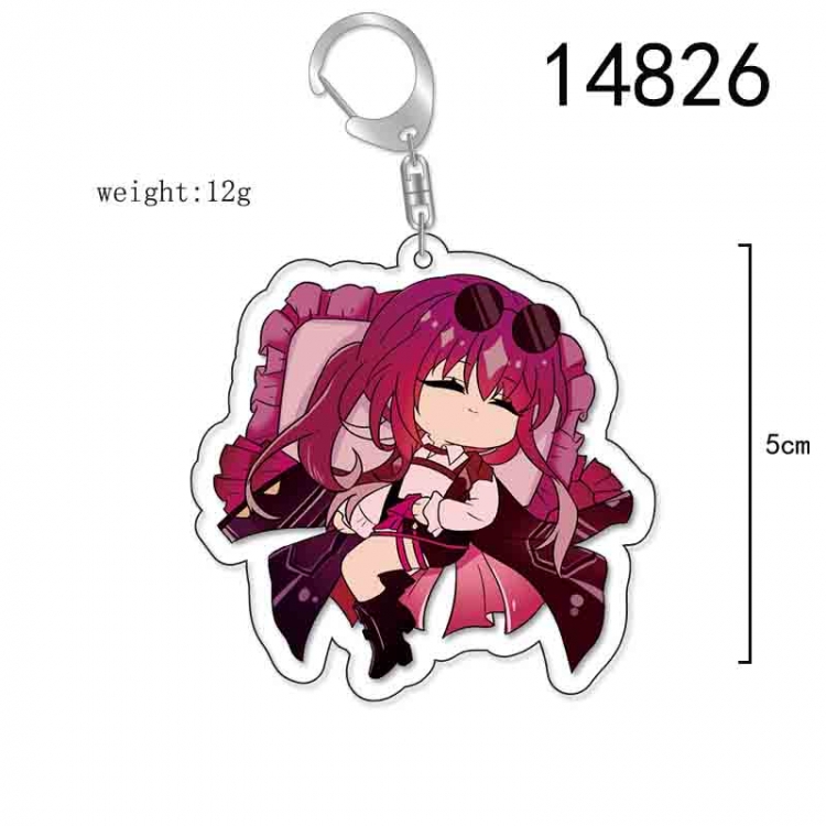 Honkai: Star Rail Anime Acrylic Keychain Charm price for 5 pcs 14826