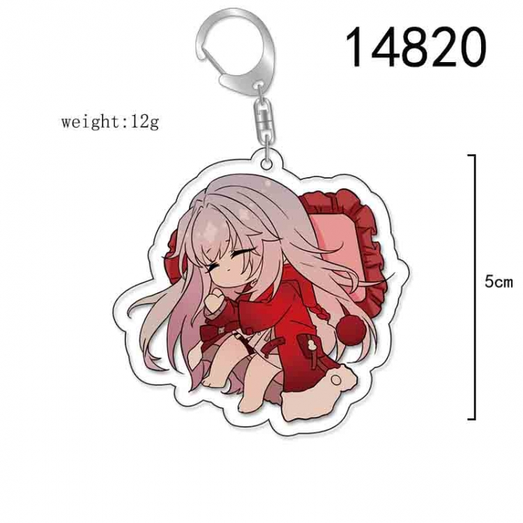 Honkai: Star Rail Anime Acrylic Keychain Charm price for 5 pcs 14820