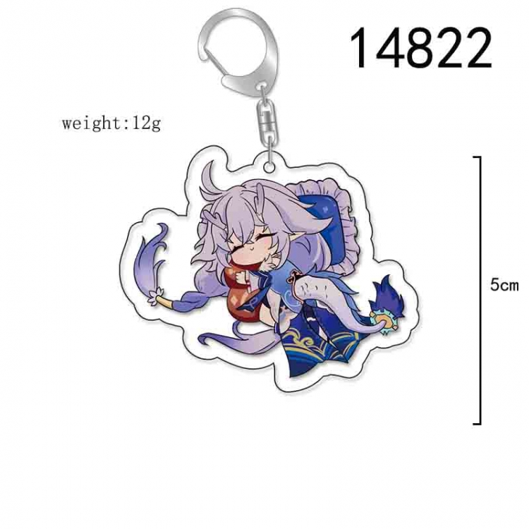 Honkai: Star Rail Anime Acrylic Keychain Charm price for 5 pcs 14822