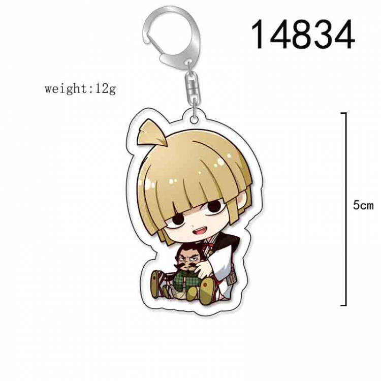 JigokuRaku Anime Acrylic Keychain Charm price for 5 pcs 14834