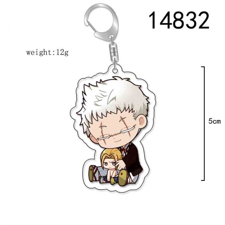 JigokuRaku Anime Acrylic Keychain Charm price for 5 pcs 14832