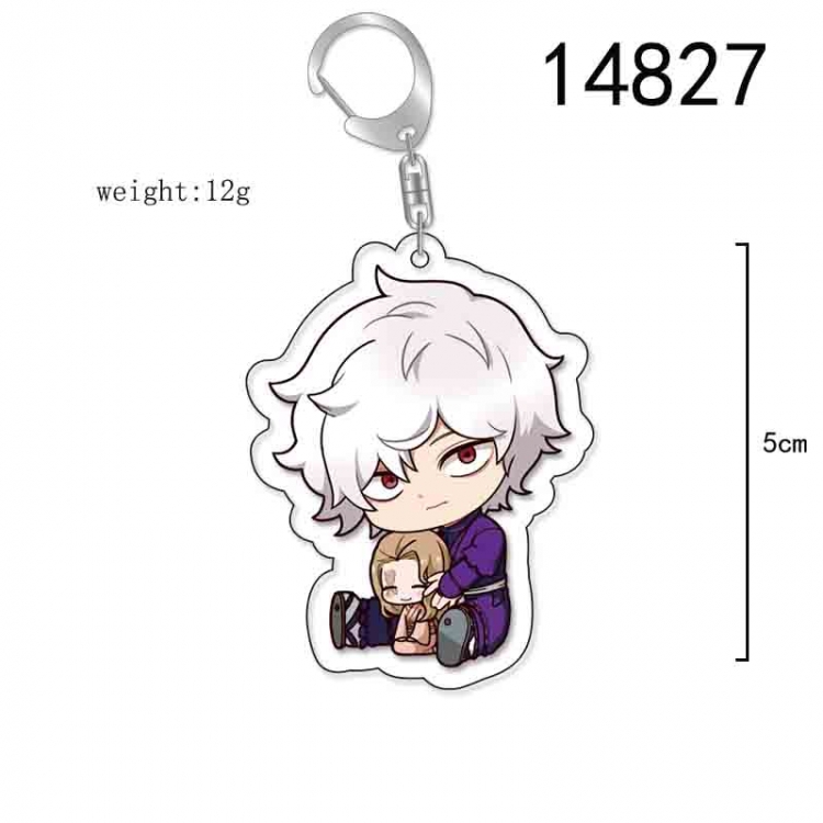 JigokuRaku Anime Acrylic Keychain Charm price for 5 pcs 14827