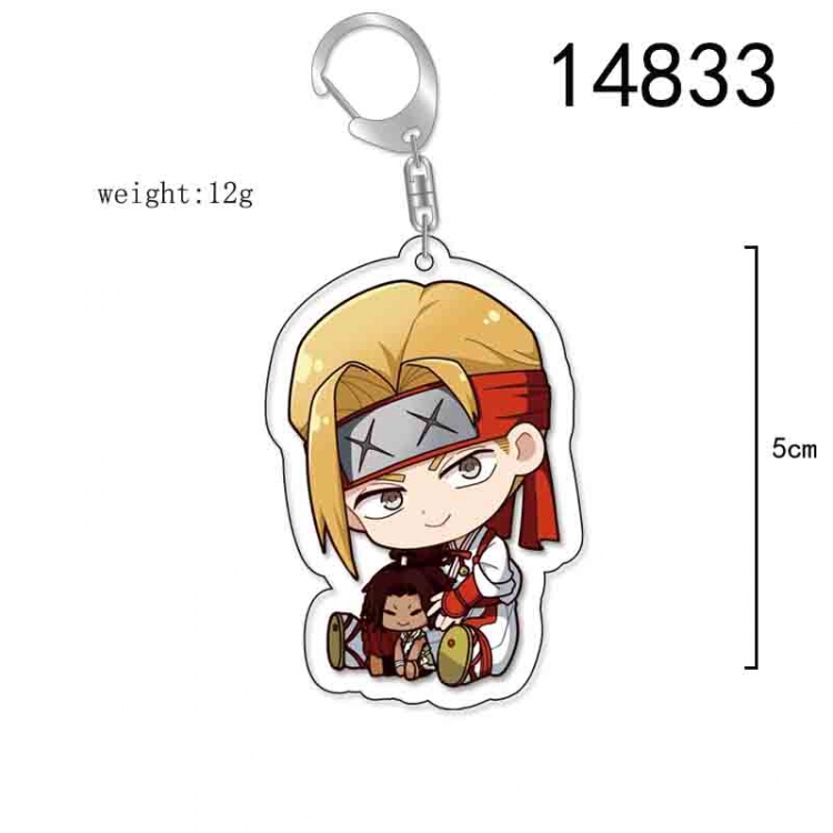 JigokuRaku Anime Acrylic Keychain Charm price for 5 pcs 14833