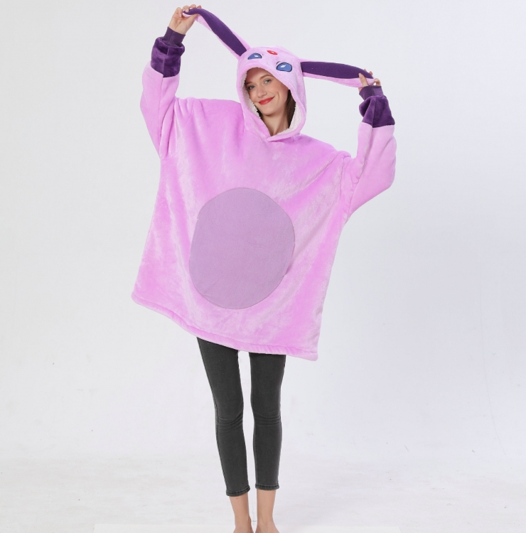 Pokemon Cartoon TV Sweater Loose Sleepwear Warm Sweater One size  price for 2 pcs