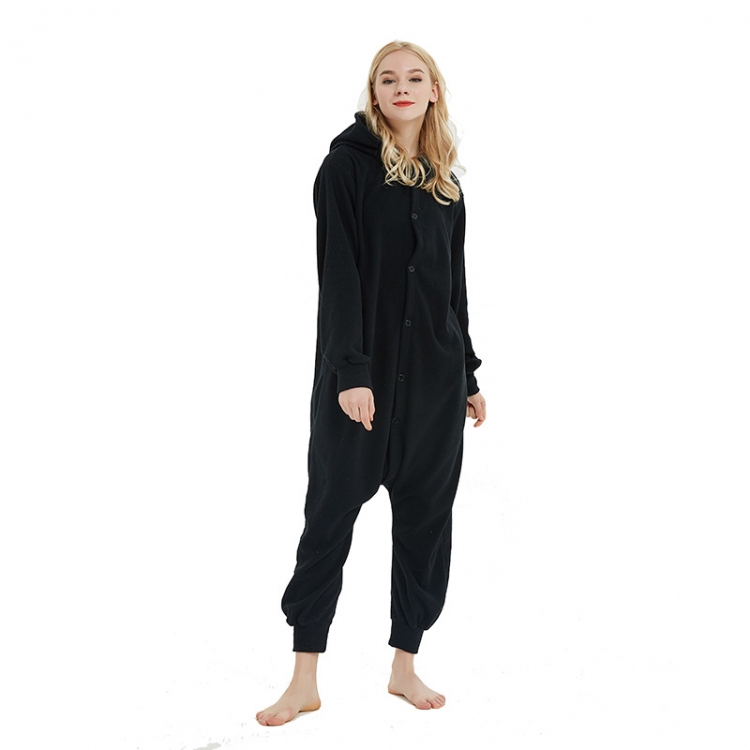 Animal cartoon series COS performance suit, fleece one piece pajamas from S to XL