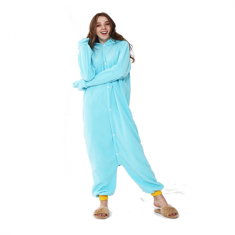 platypus Animal cartoon series COS performance suit, fleece one piece pajamas from S to XL