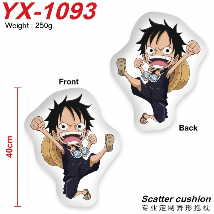 One Piece Crystal plush shaped plush doll pillows and cushions 40CM  YX-1093