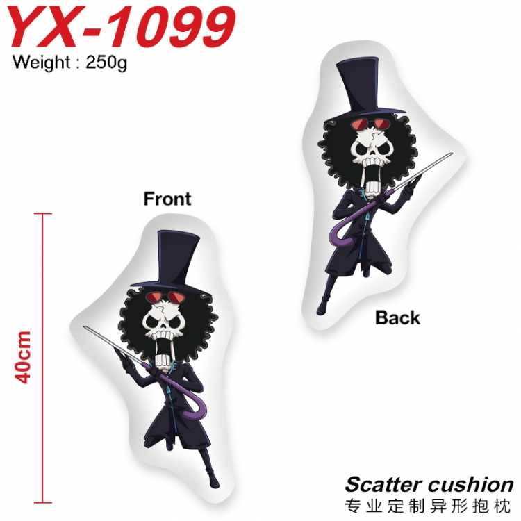 One Piece Crystal plush shaped plush doll pillows and cushions 40CM  YX-1099