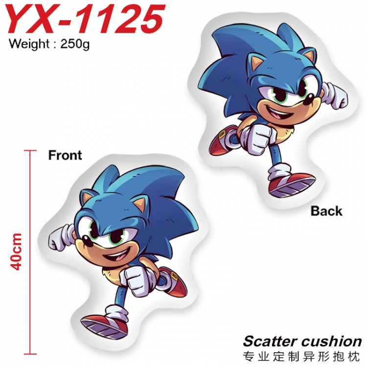 Sonic The Hedgehog Crystal plush shaped plush doll pillows and cushions 40CM YX-1125