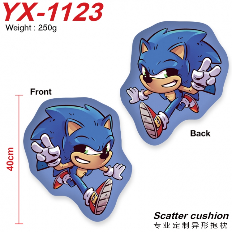 Sonic The Hedgehog Crystal plush shaped plush doll pillows and cushions 40CM YX-1123