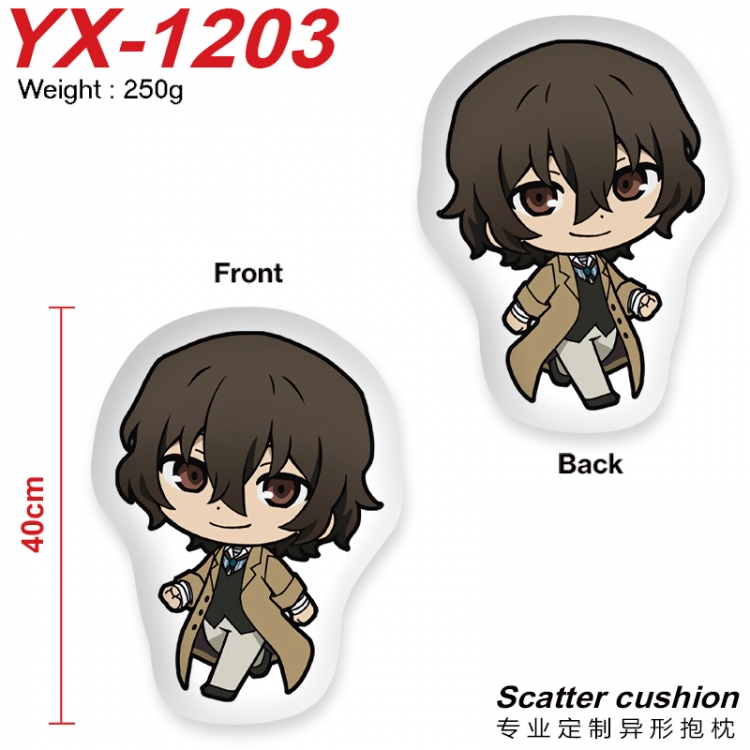 Bungo Stray Dogs Crystal plush shaped plush doll pillows and cushions 40CM YX-1203