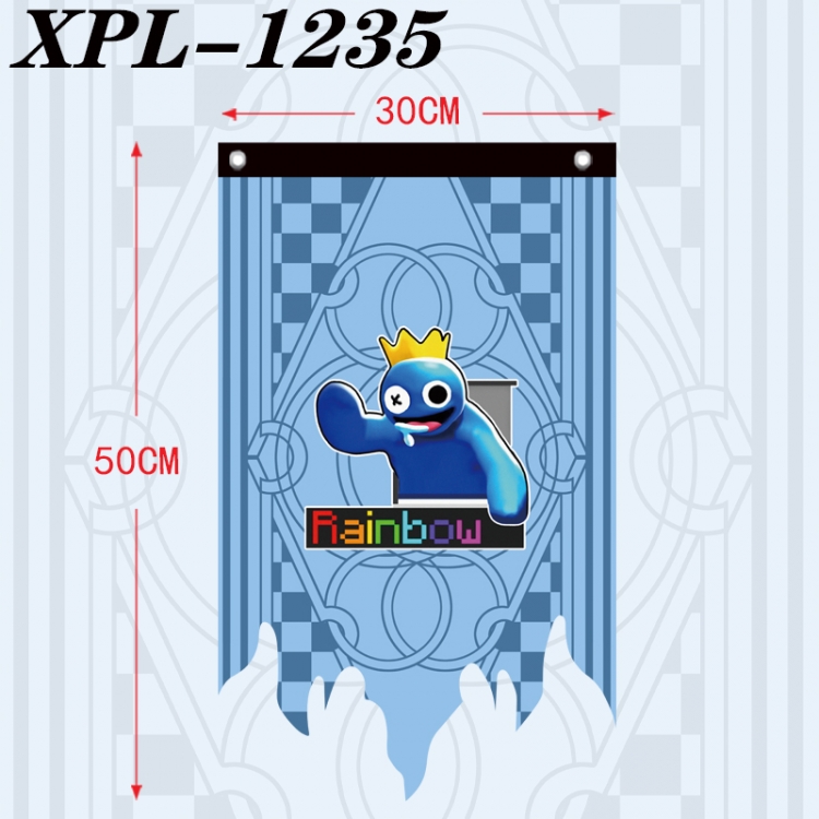 Rainbow Friend Anime Alien Retro Flag Prop 30X50 XPL-1235