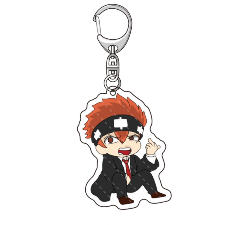 Mashle: Magic and Muscles Anime peripheral acrylic keychain pendant price for 5 pcs