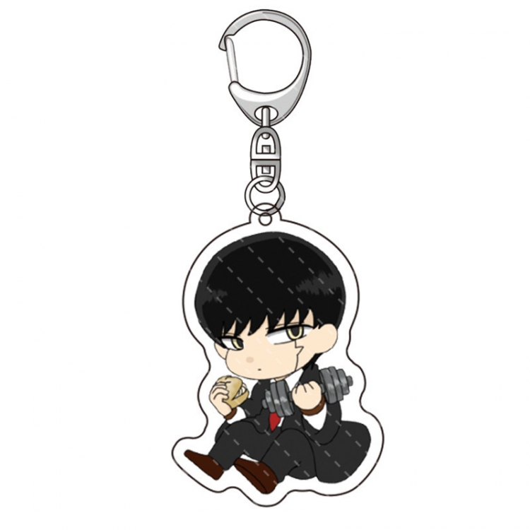 Mashle: Magic and Muscles Anime peripheral acrylic keychain pendant price for 5 pcs