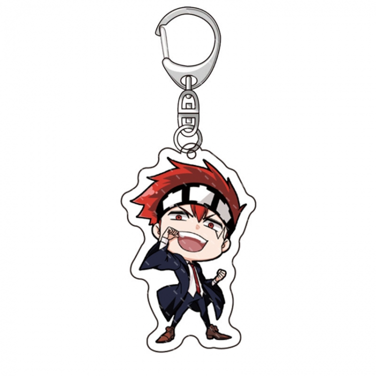 Mashle: Magic and Muscles Anime peripheral acrylic keychain pendant price for 5 pcs