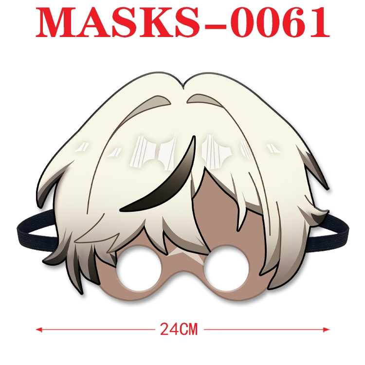 Honkai: Star Rail Comic cosplay felt funny mask with elastic adjustment size MASKS-0061