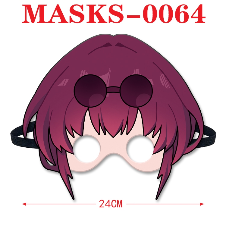 Honkai: Star Rail Comic cosplay felt funny mask with elastic adjustment size MASKS-0064