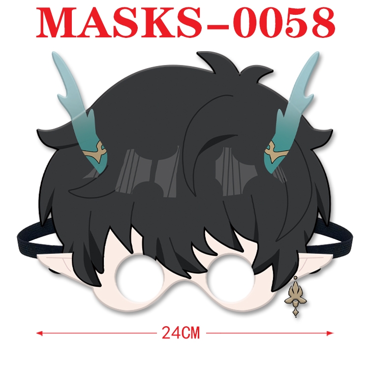 Honkai: Star Rail Comic cosplay felt funny mask with elastic adjustment size  MASKS-0058