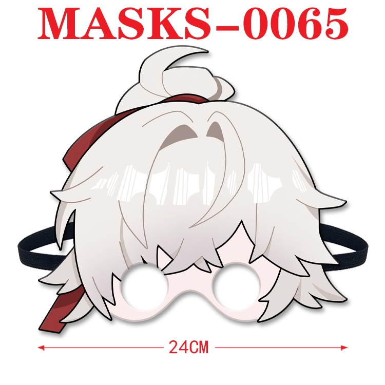 Honkai: Star Rail Comic cosplay felt funny mask with elastic adjustment size MASKS-0065